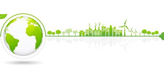 Banner design elements for sustainable energy development,